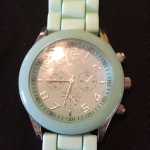 NWT Ladies Chunky Turquoise Watch